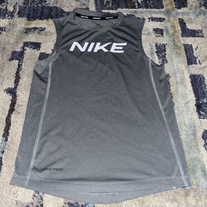 Gray Nike sleeveless boys size small